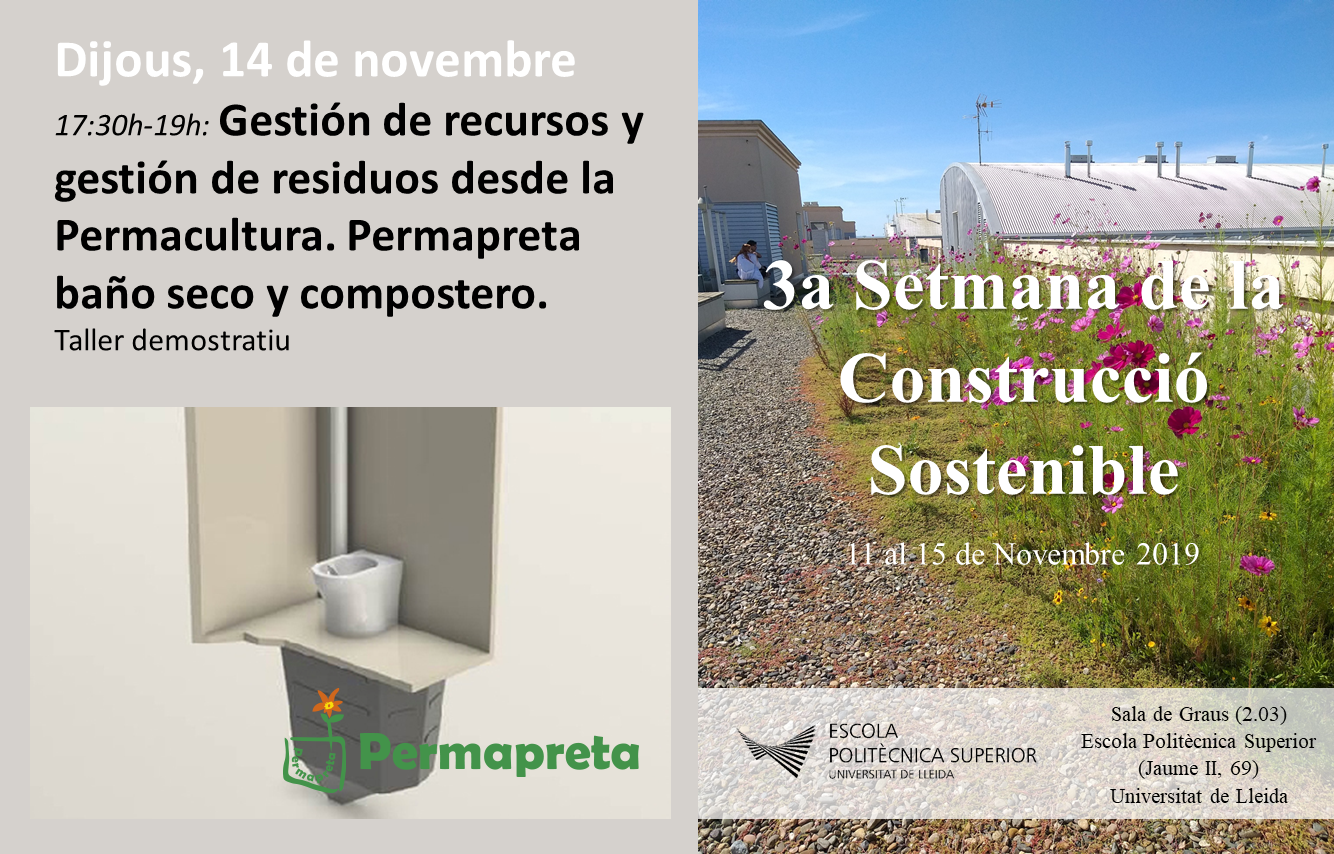 3a setmana construcció sostenible - baño seco y compostero
