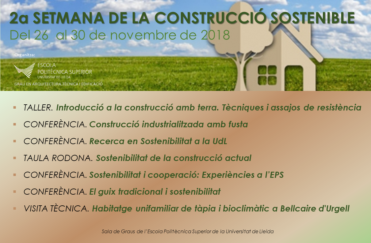 Setmana Construcció sostenible EPS - general