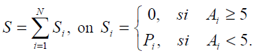 Formula per calcular la suma dels crèdits no superats
