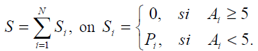 Formula per calcular la suma dels crèdits no superats