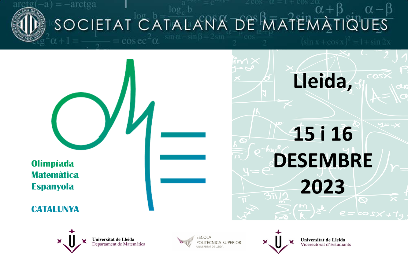 Cartell Olimpíada Matemàtica 2023