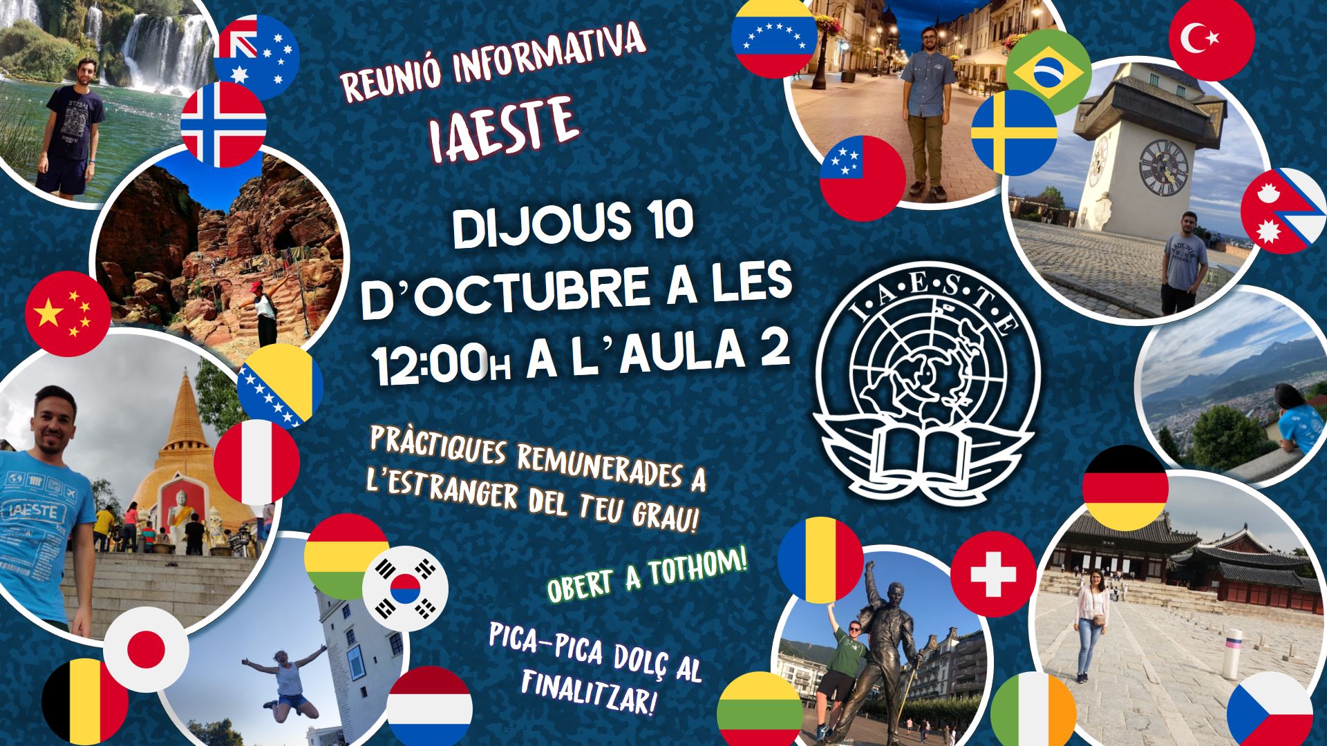 Cartell xerrada IAESTE Igualada