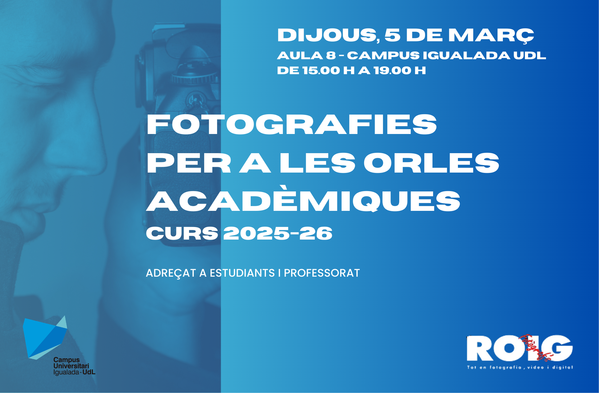 Fotografies  orles campus igualada