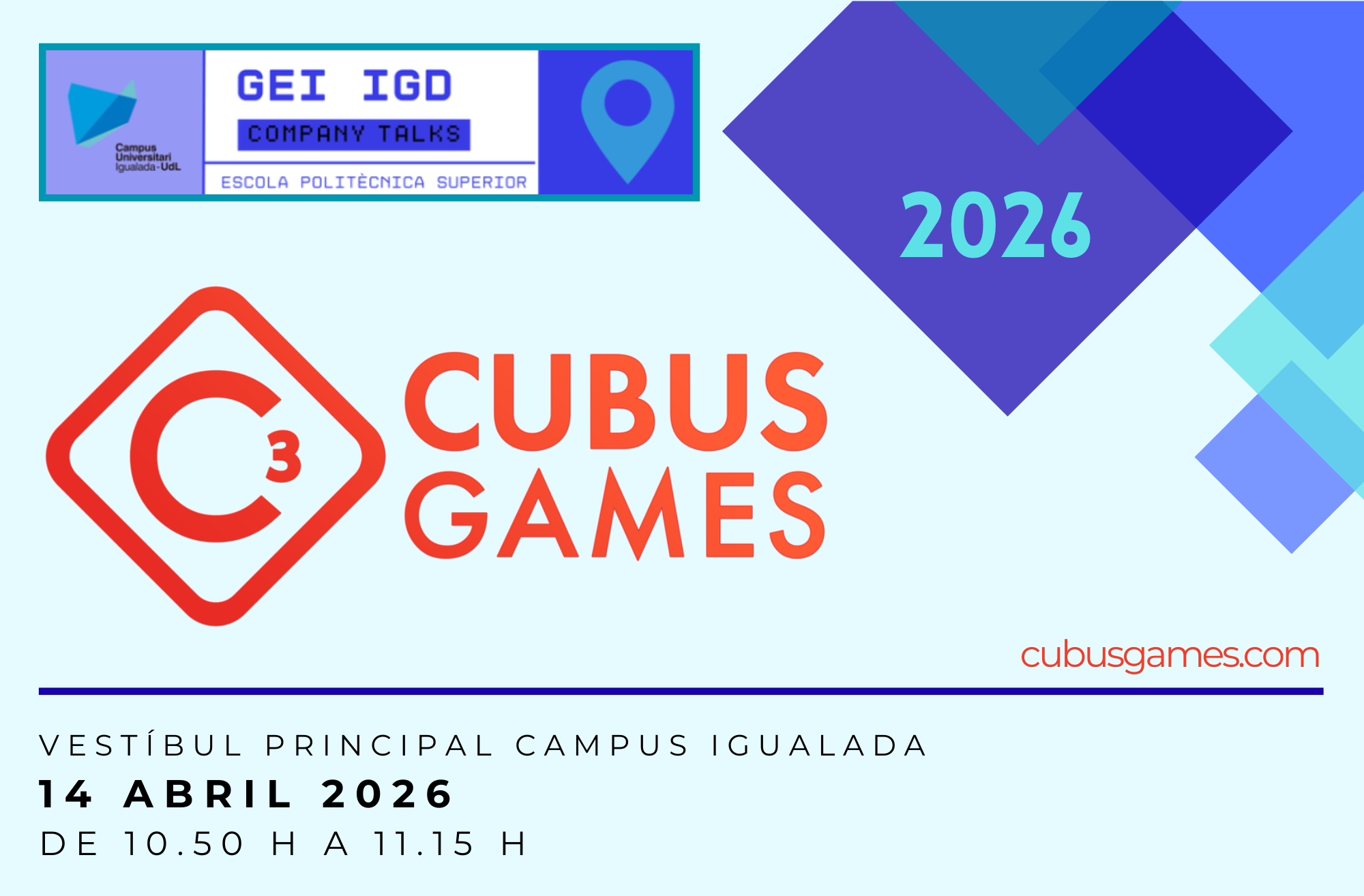 GEI IGD CT 2026 cubus games