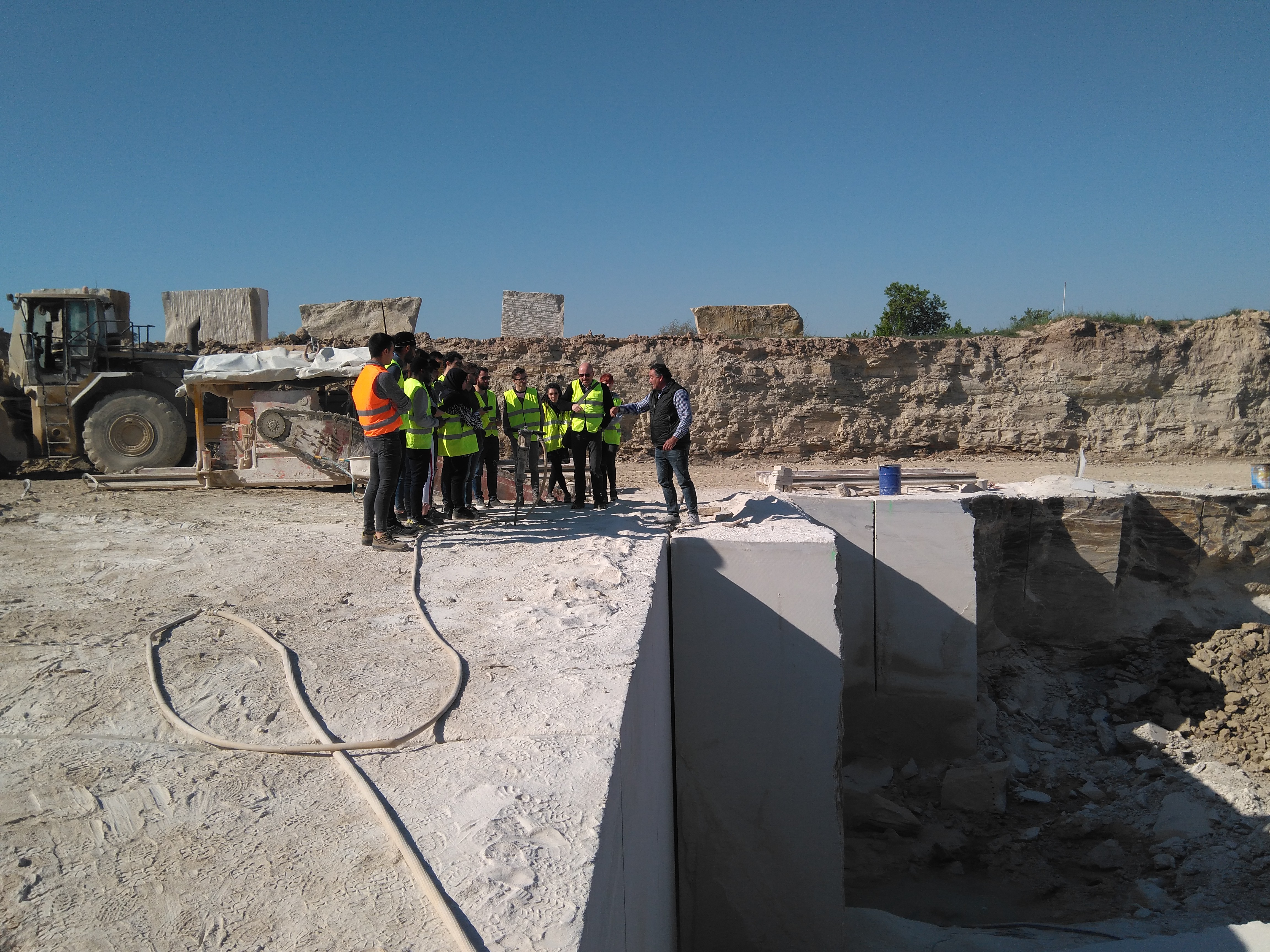 Piedras Moragues cantera, zona extraccio blocs