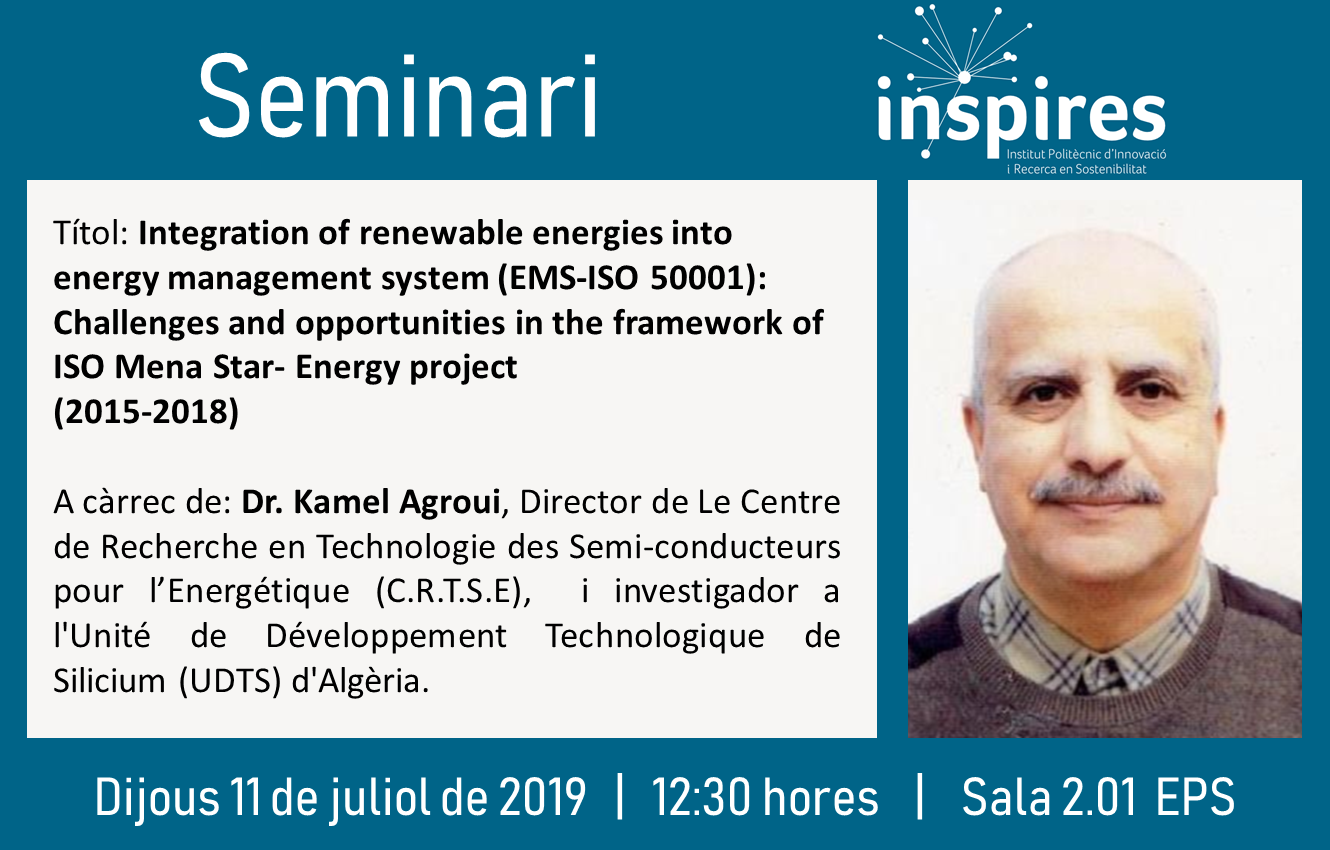 Seminari Inspires Kamel Agroui