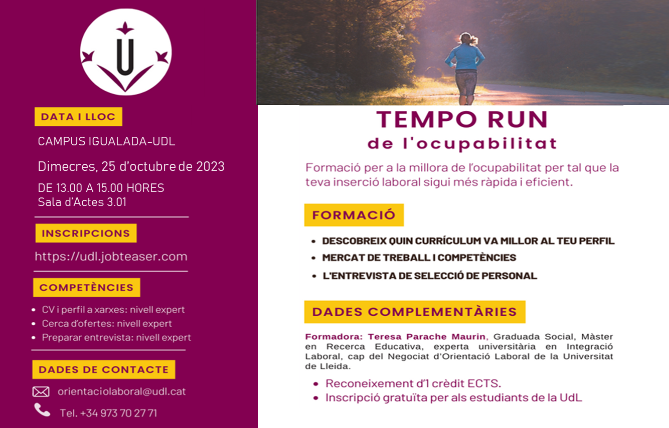 Tempo Run CIG 251023 pantalles