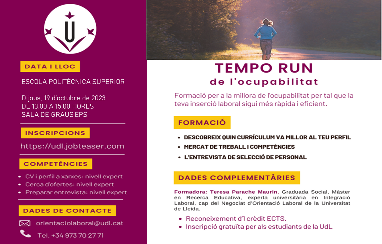 Tempo Run EPS octubre23 pantalles