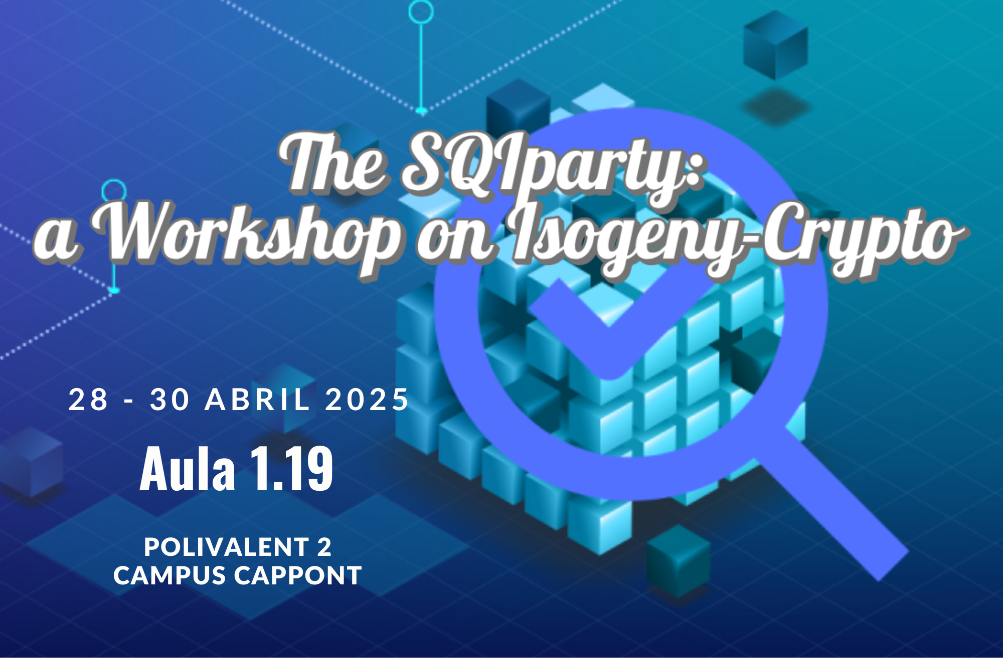 The SQIparty a Workshop on Isogeny-Crypto