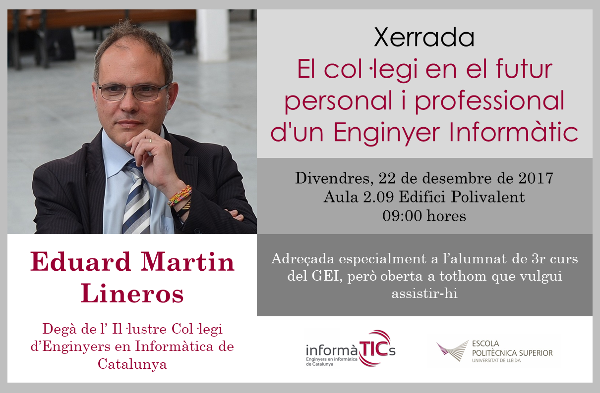 Xerrada Eduard Martin 2017