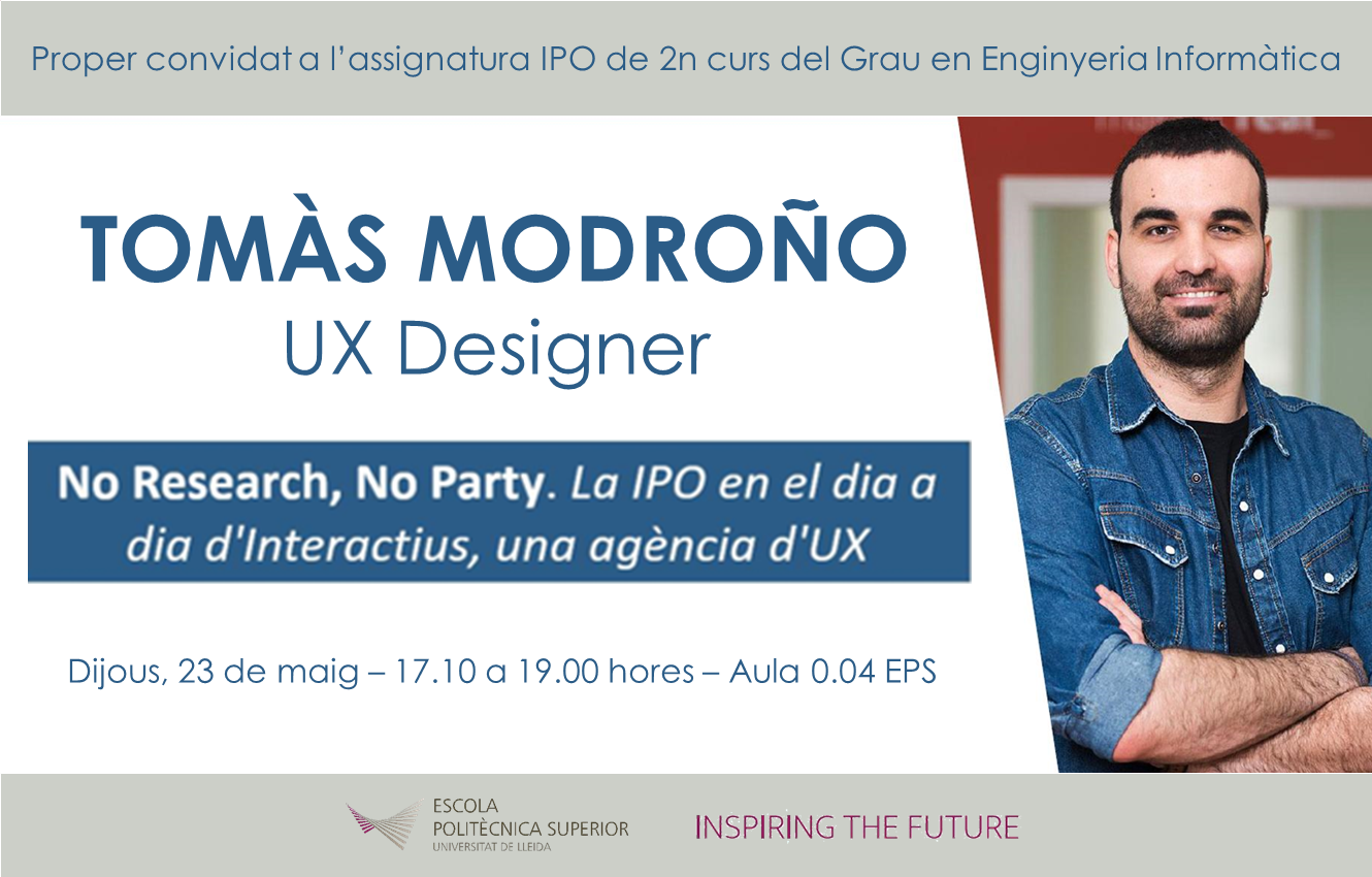 Xerrada Tomàs modrono