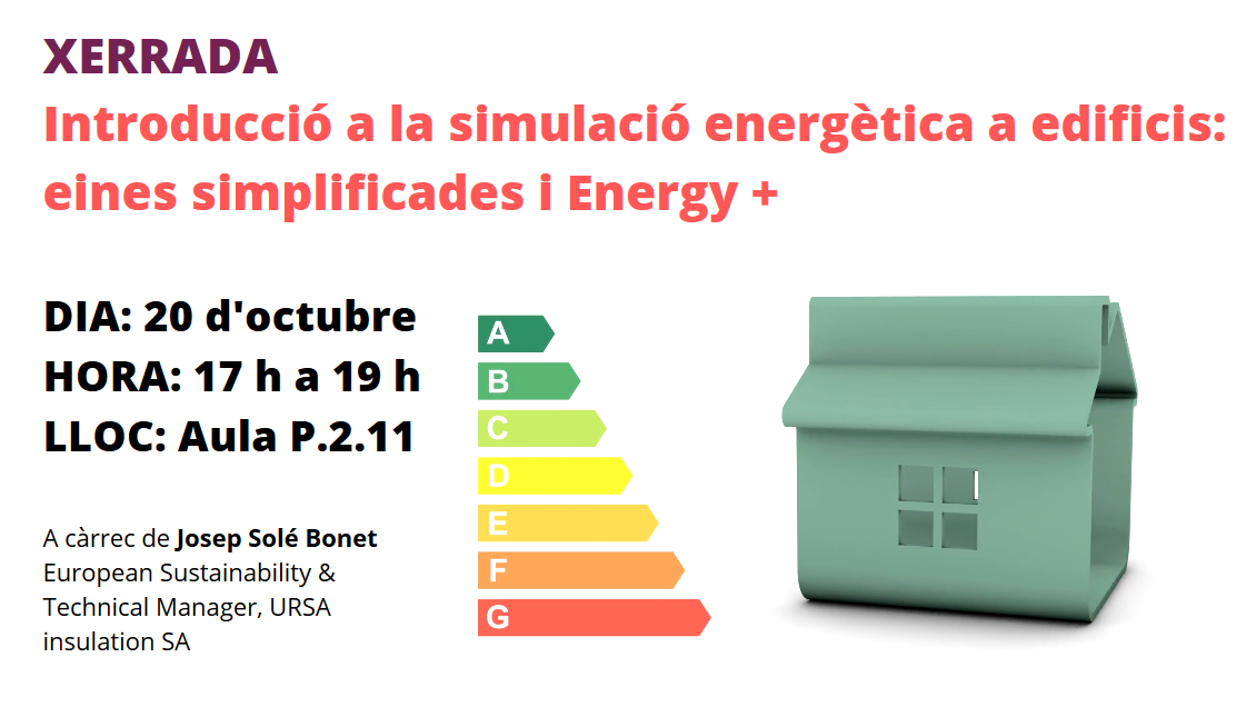 Xerrada simulació enrgètica edifics