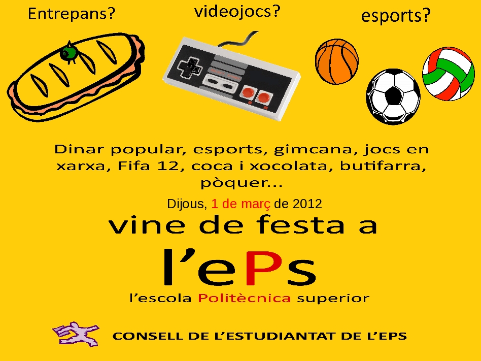 Cartell FESTA EPS2012