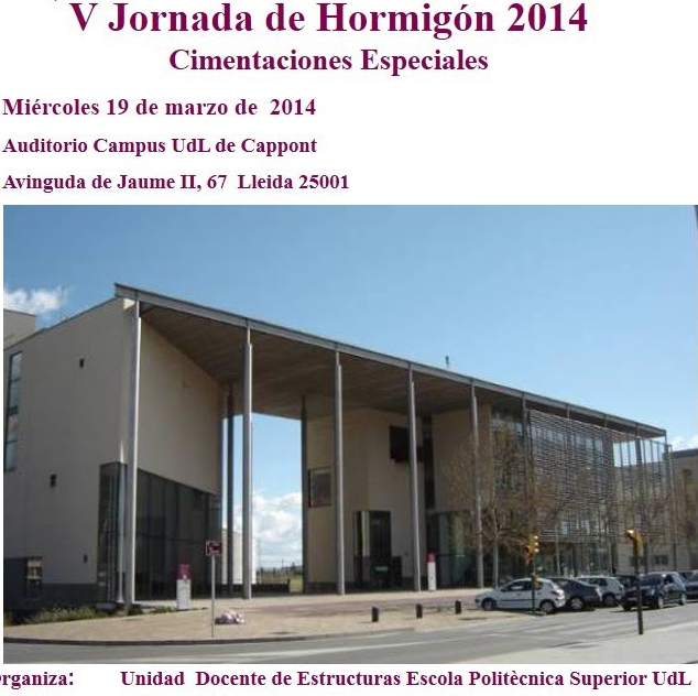 jornadas de hormigon 2014