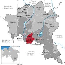 Mapa Clausthal