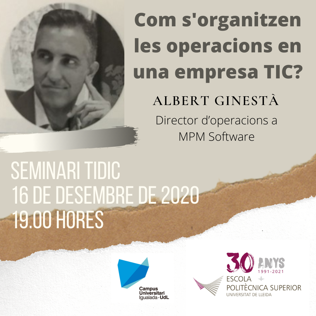 seminari tidic 16 de desembre de 2020