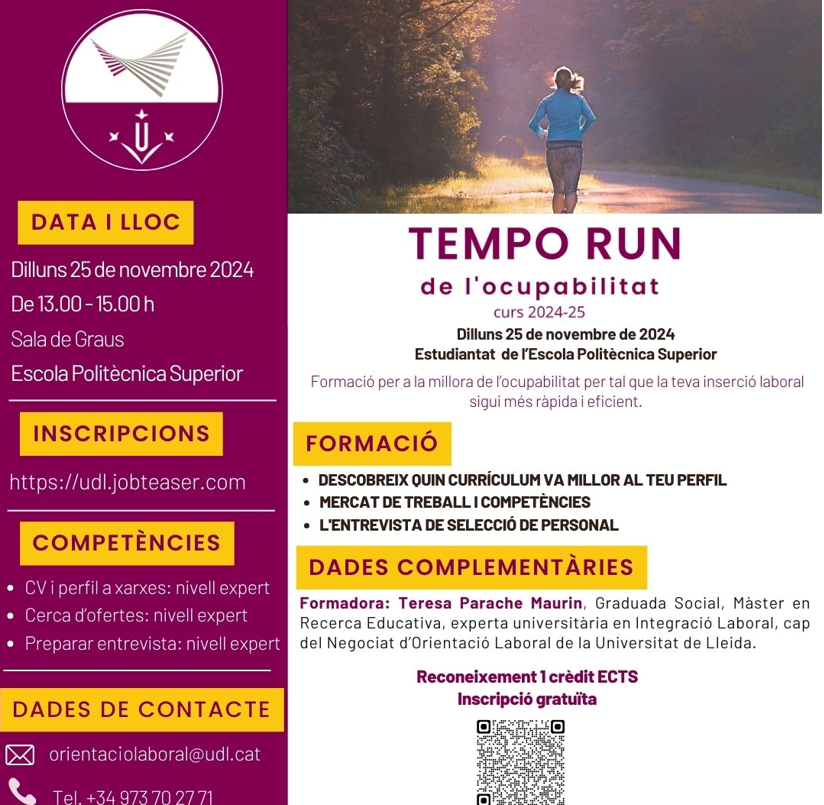 tempo run lleida 24-25