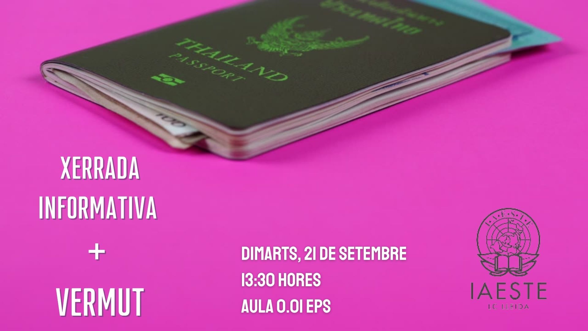 xerrada informativa vermut iaeste lleida